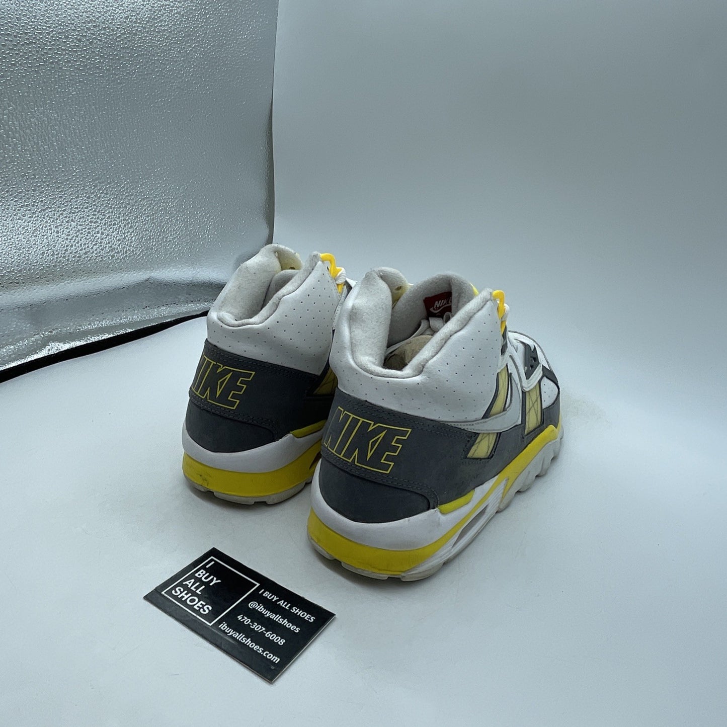 Size 13 - Nike Air Trainer SC High Graphite Lemon (302346-109)