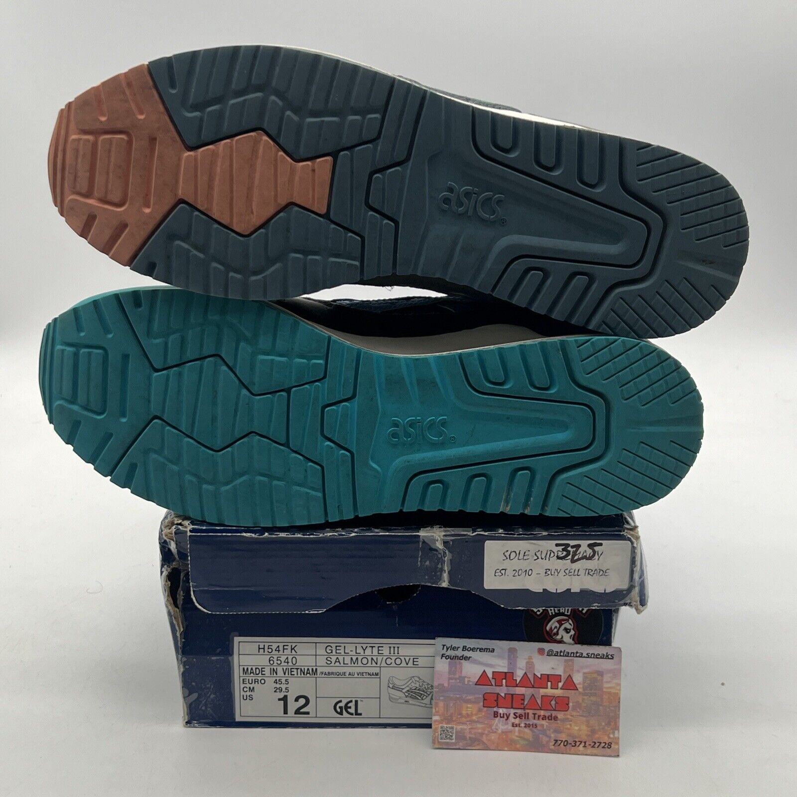 Size 12 - ASICS Ronnie Fieg x Gel Lyte 3 Homage White Suede (H54FK6540)