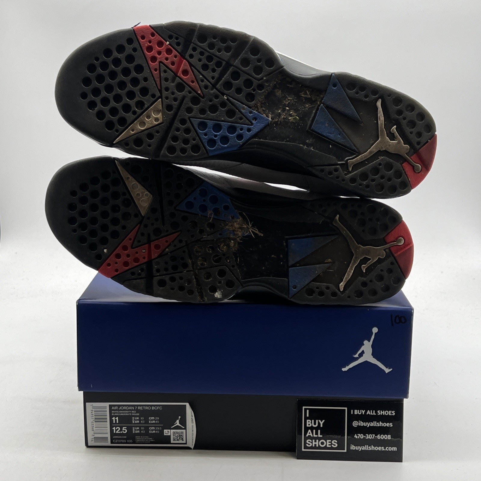 Size 11 - Paris Saint-Germain x Air Jordan 7 Retro Paname (CZ0789-105)