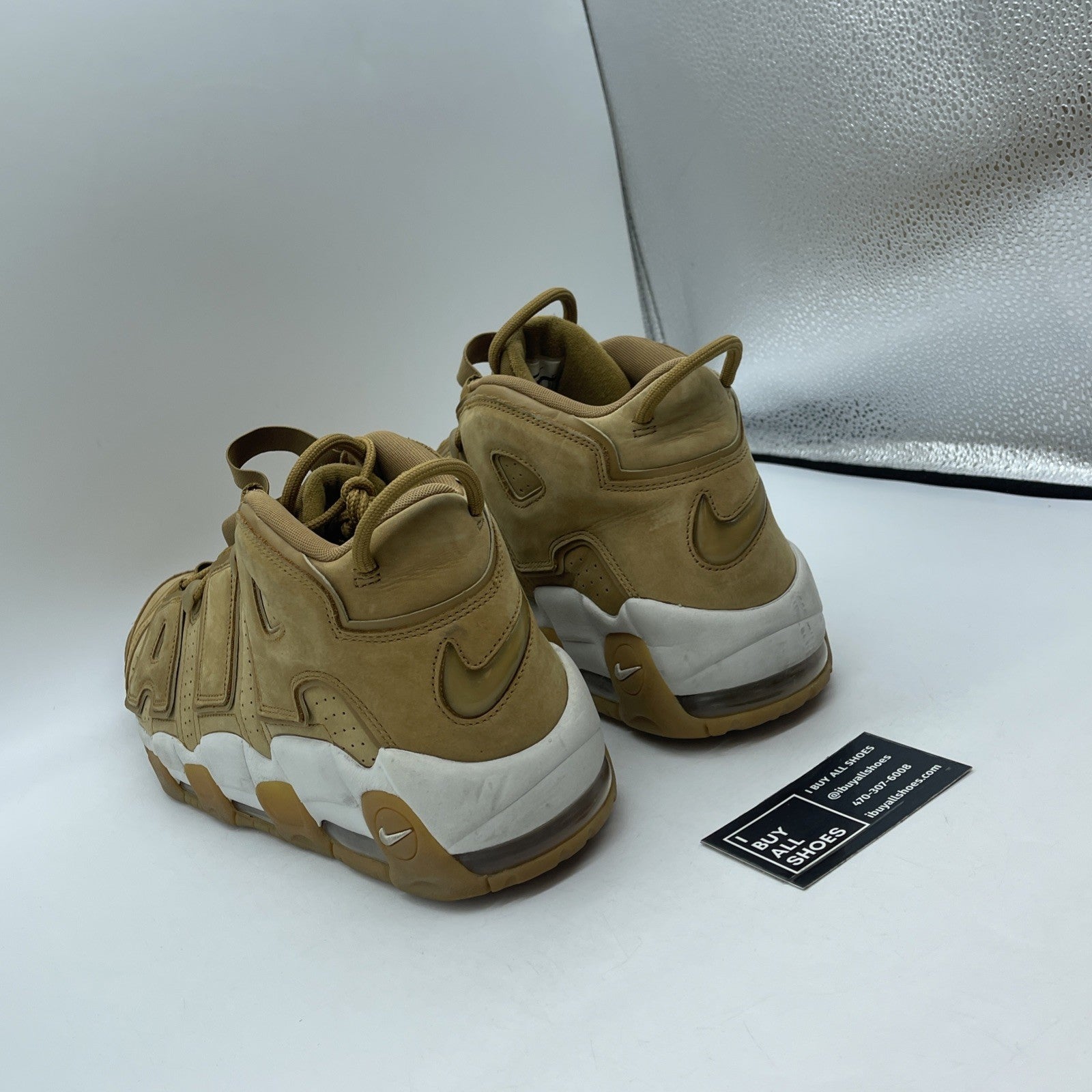 Size 14 - Nike Air More Uptempo Premium Wheat (AA4060-200)