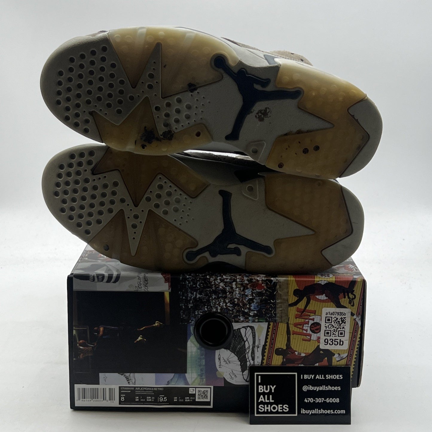 Size 8 - Air Jordan 6 Retro Mid Georgetown (CT8529-012)