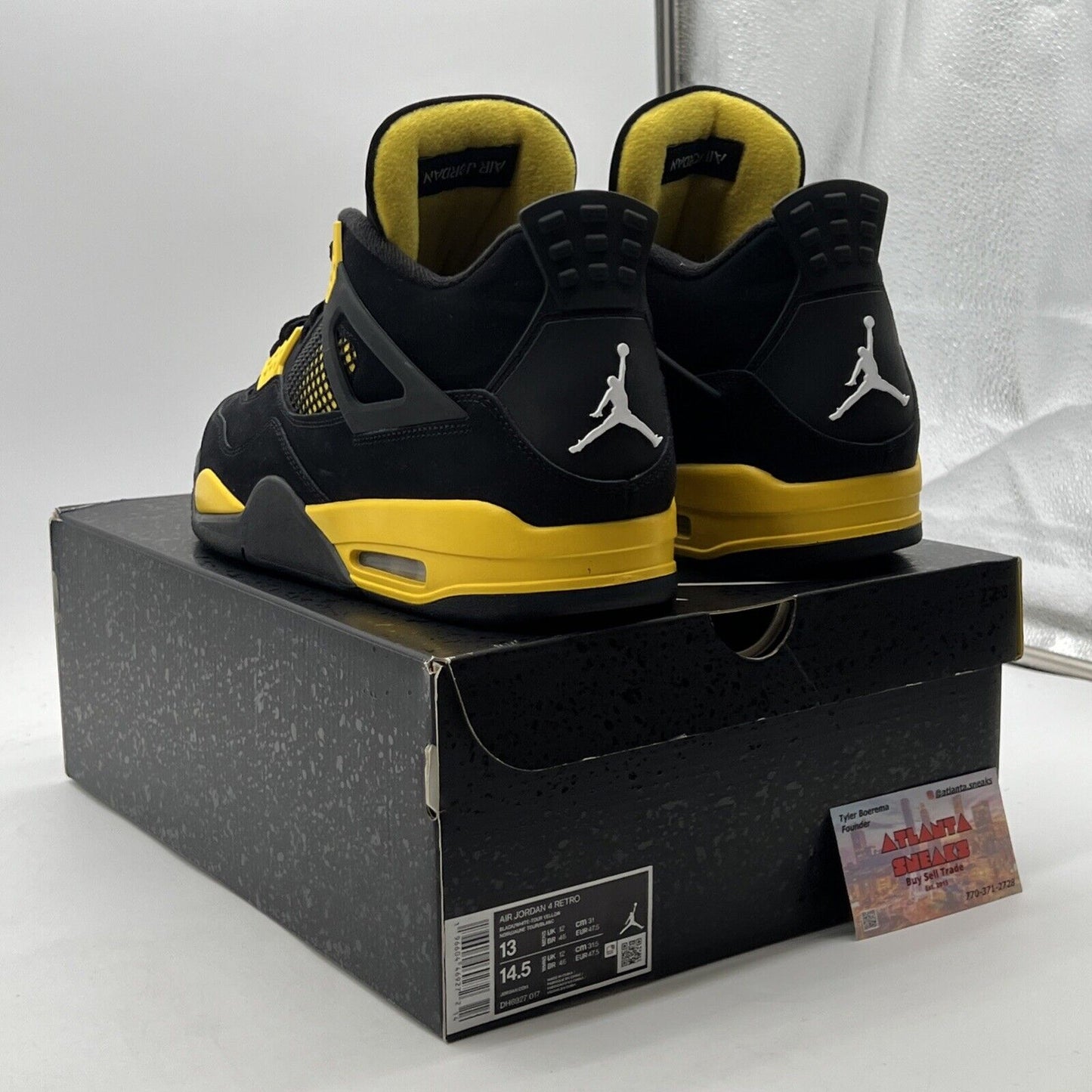 Size 13 - Air Jordan 4 Retro Mid Thunder (DH6927-017)