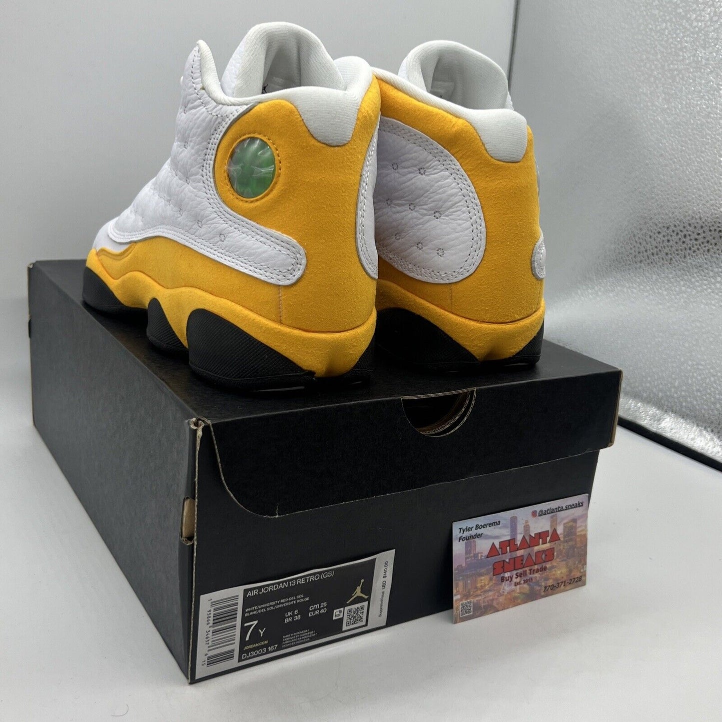 Size 7 - Jordan 13 Del Sol 2022 Brand New Og All