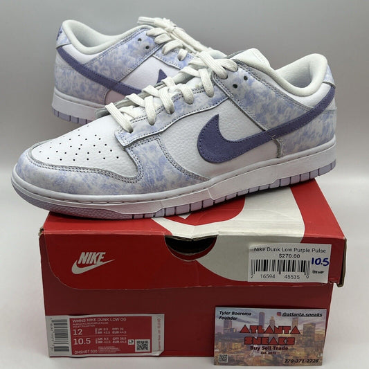 Size 12 - Nike Dunk Low OG Purple Pulse Purple White Brand New Og all