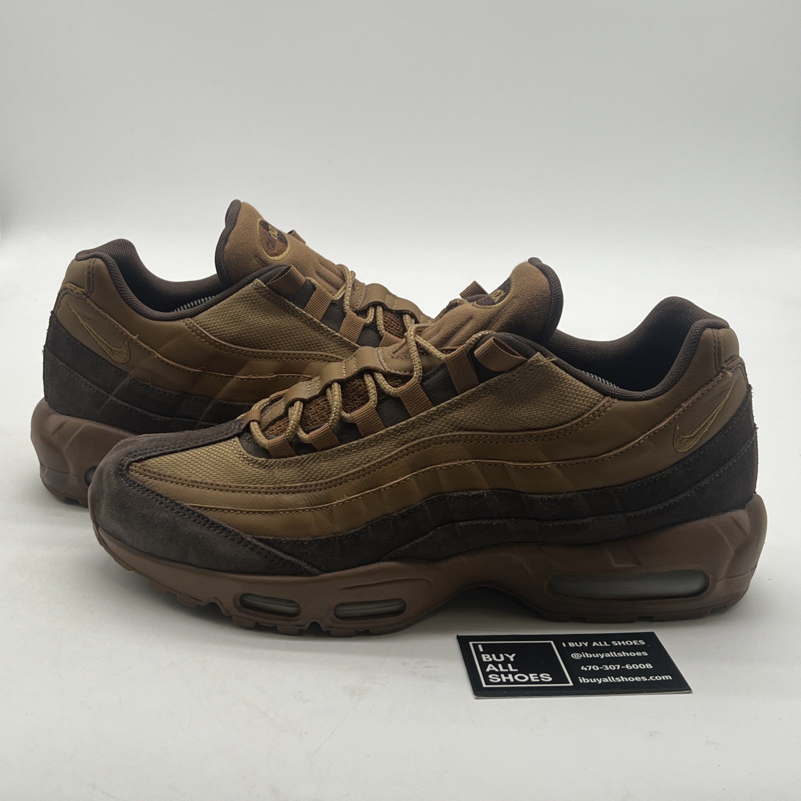 Size 12 - Nike Air Max 95 Premium Baroque Brown (539416-203)