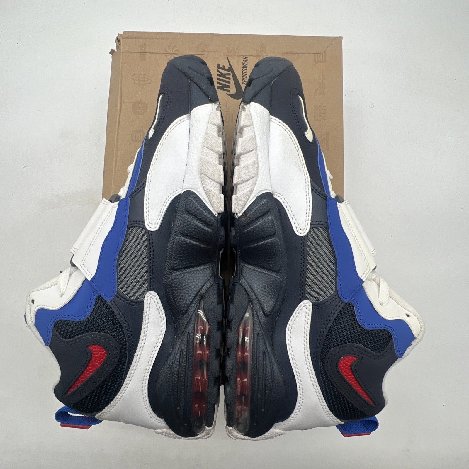 Size 10.5 - Nike Air Max Speed Turf New York Football Giants (525225-401)