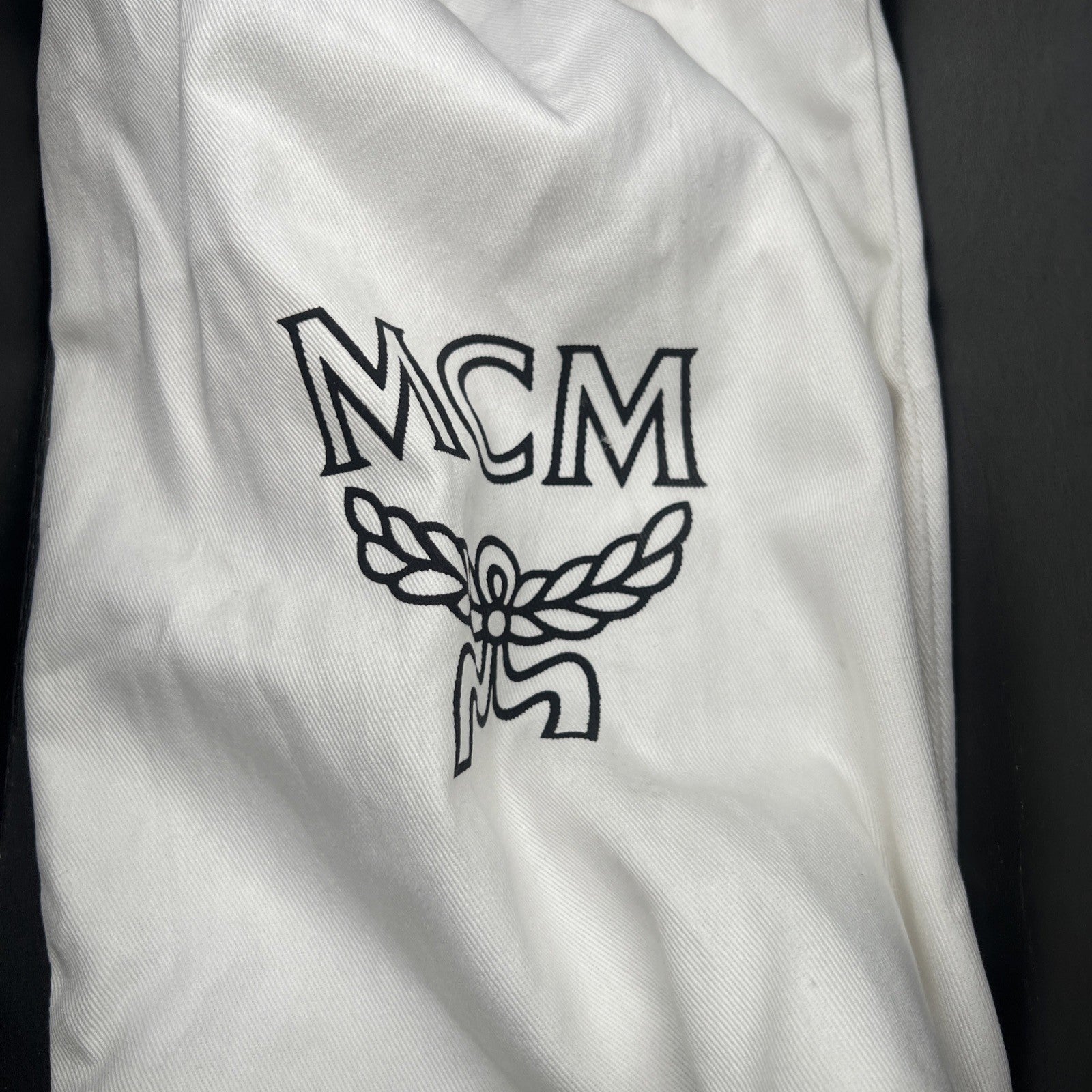 Size 45 - MCM Men’s Monogram Print Rubber Slides