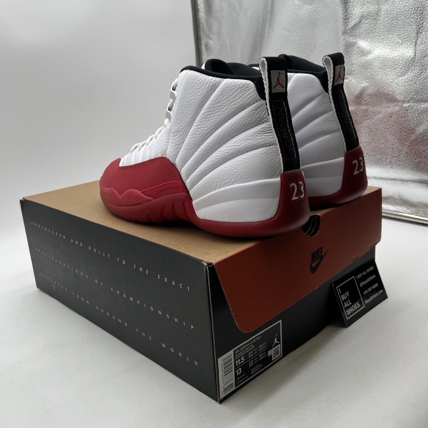 Size 11.5 - Air Jordan 12 Retro 2023 Mid Cherry (CT8013-116)