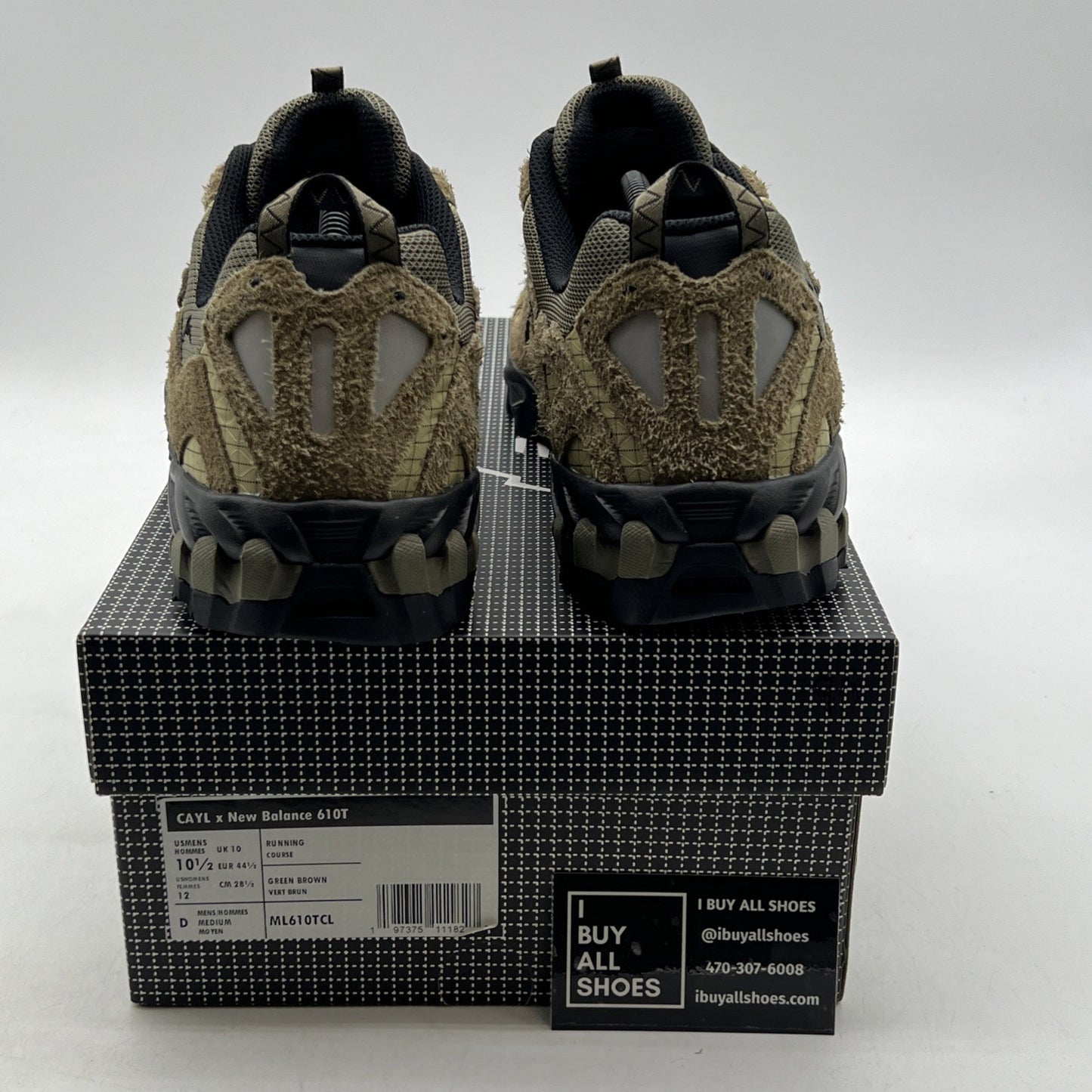 Size 10.5 - New Balance CAYL x 610 Covert Green (ML610TCL)