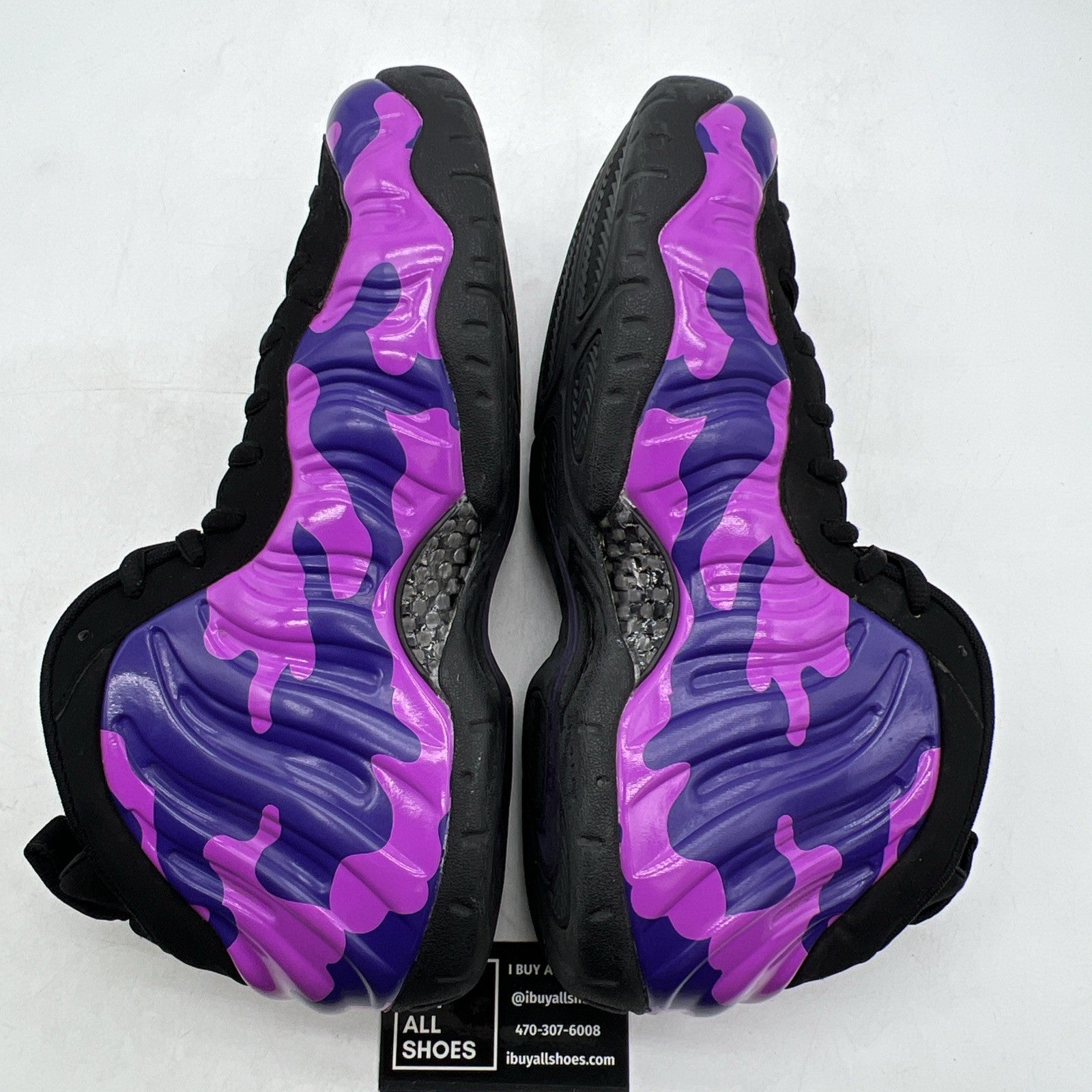 Size 11 - Nike Air Foamposite Pro Purple Camo (624041-012)