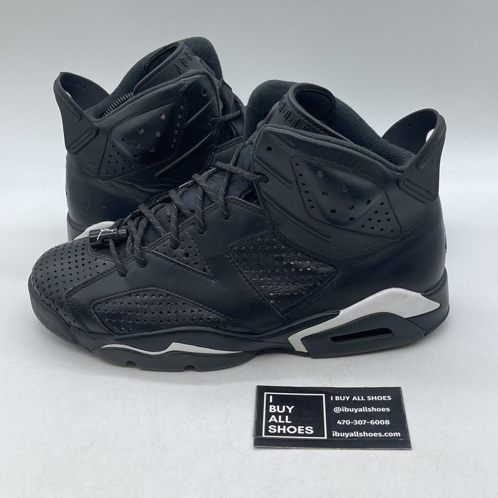 Size 8.5 - Air Jordan 6 Retro Black Cat 2016 (384664-020)