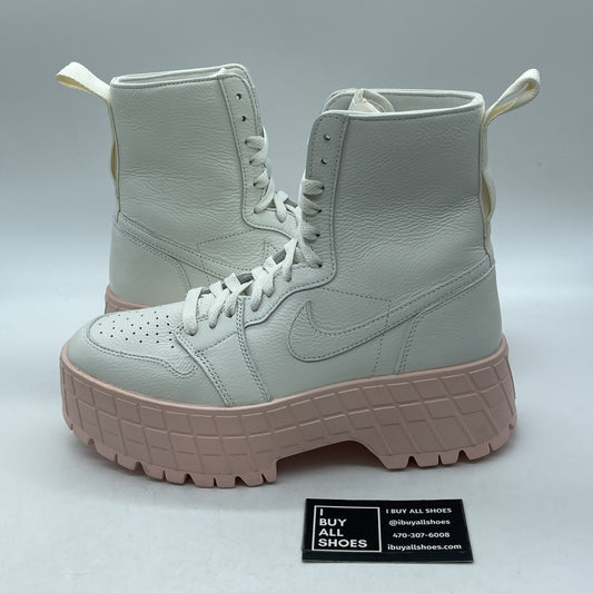 Size 9W - Air Jordan 1 Brooklyn Women's Boots Sail Legend Pink (FJ5737-116)