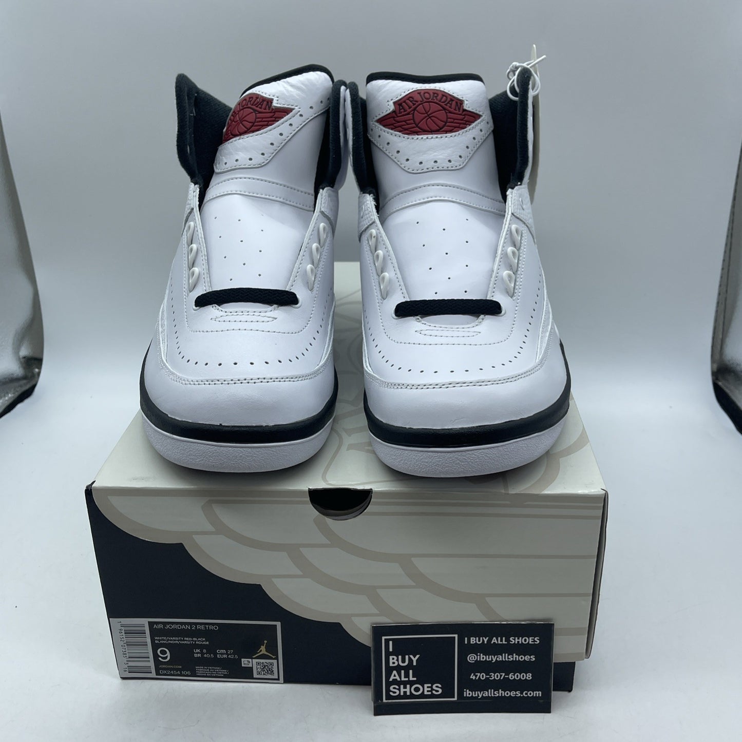 Size 9 - Air Jordan 2 Retro Mid Chicago (DX2454-106)