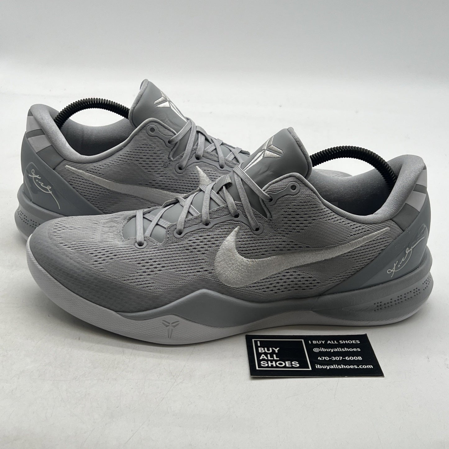 Size 11.5 - Nike Kobe 8 VIII Protro Wolf Grey Mens (HF9550-002)