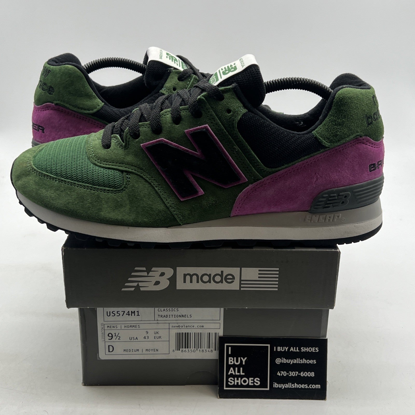 Size 9.5 - New Balance NB1 574 Custom Multicolor (US574M1)