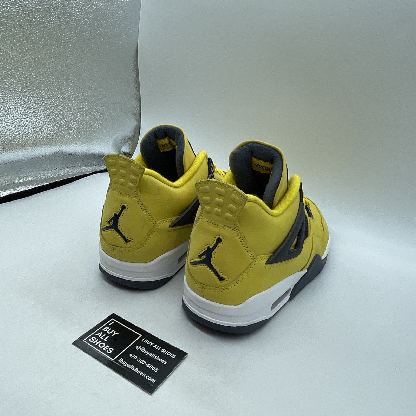 Size 11.5 - Air Jordan 4 Retro Mid Lightning (CT8527-700)