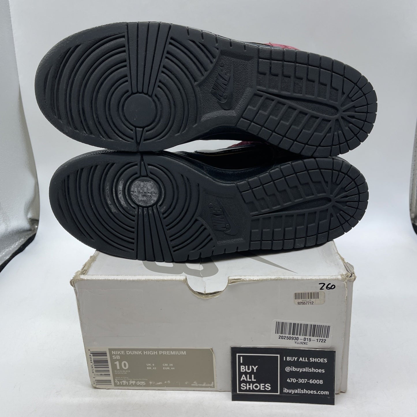 Size 10 - Nike Dunk Premium SB High Bloody Sunday (313171-005)