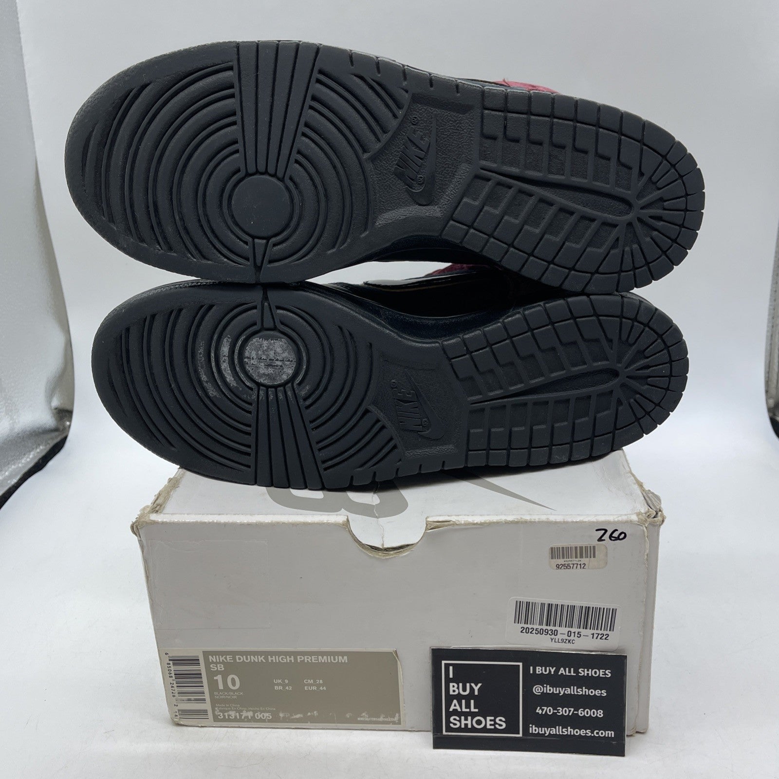 Size 10 - Nike Dunk Premium SB High Bloody Sunday (313171-005)