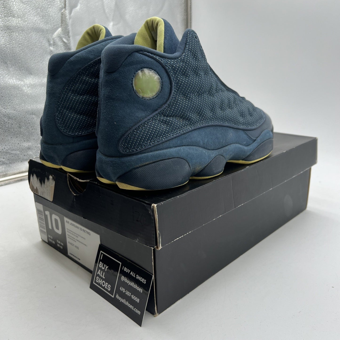 Size 10 - Air Jordan 13 Retro Squadron Blue (414571-405)