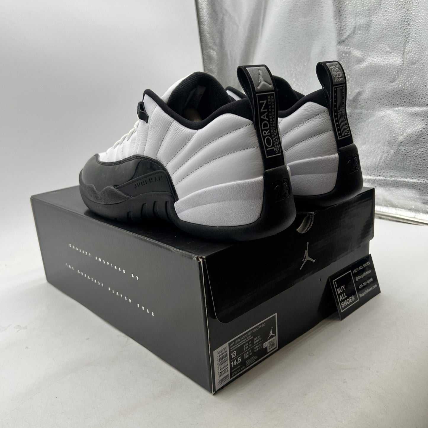 Size 13 - Air Jordan 12 Retro Low 25 Years in China (DO8726-100)