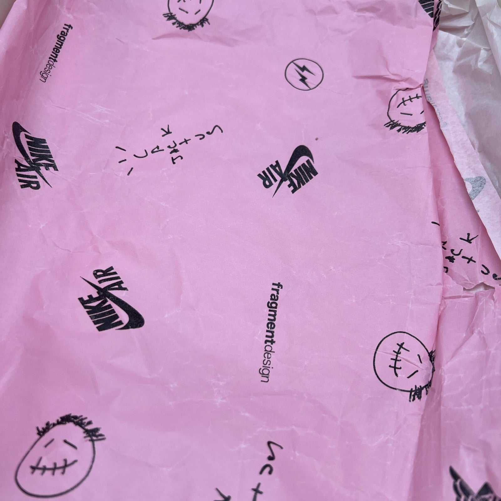 Size 12 - Air Jordan 1 Retro x Fragment Design x Travis Scott High Blue