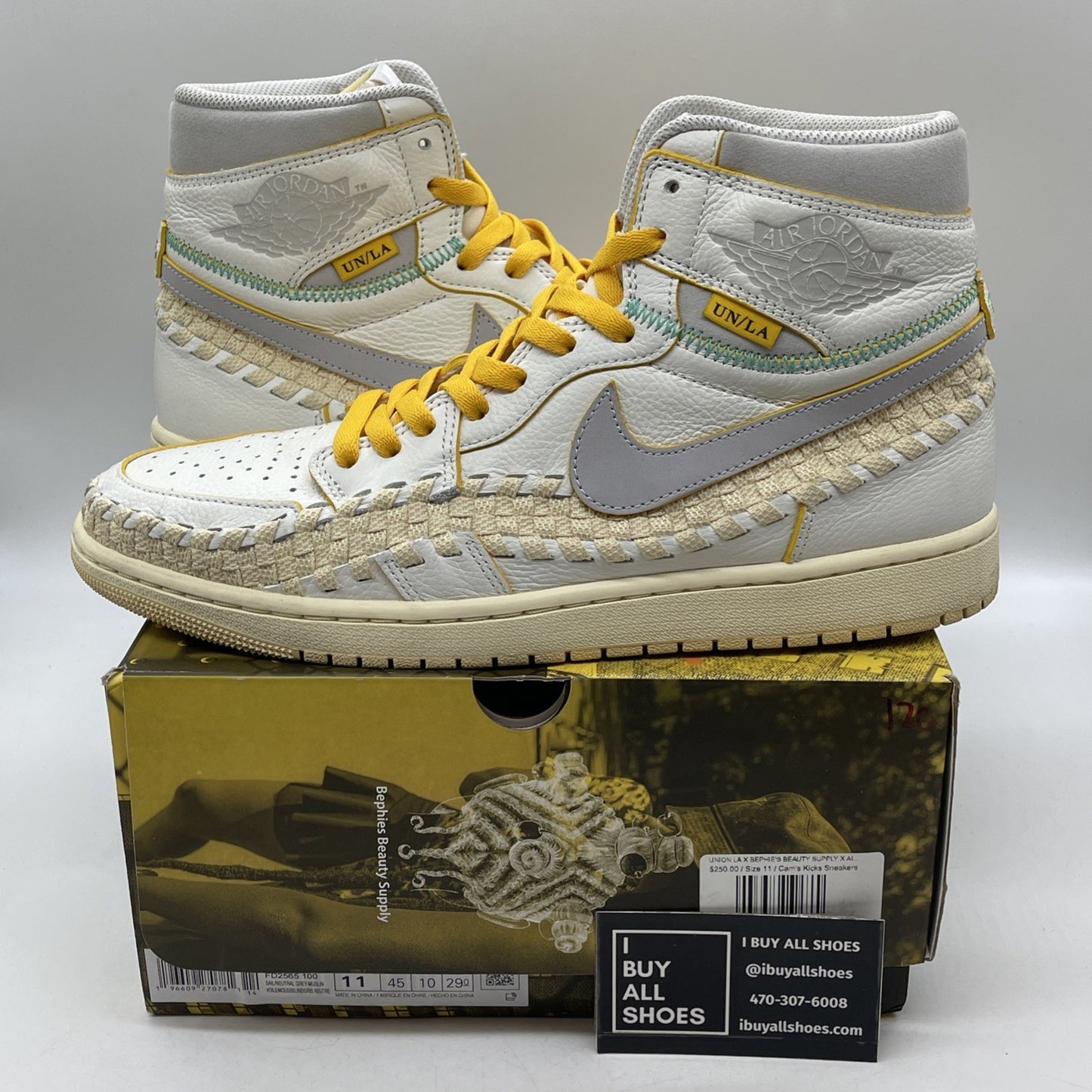 Size 11 - Union LA x Bephie's Beauty Supply x Air Jordan 1 Retro (FD2565-100)