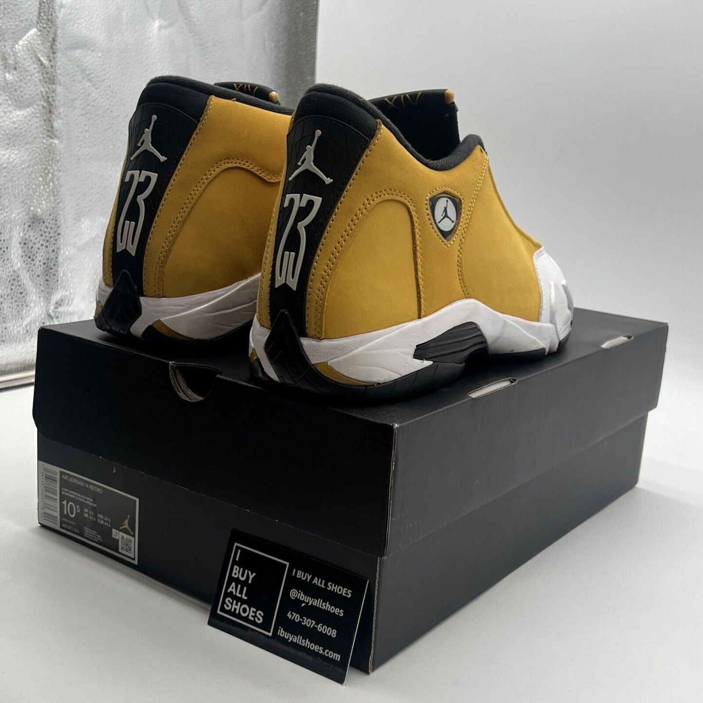 Size 10.5 - Air Jordan 14 Retro Light Ginger 2022 (487471-701)
