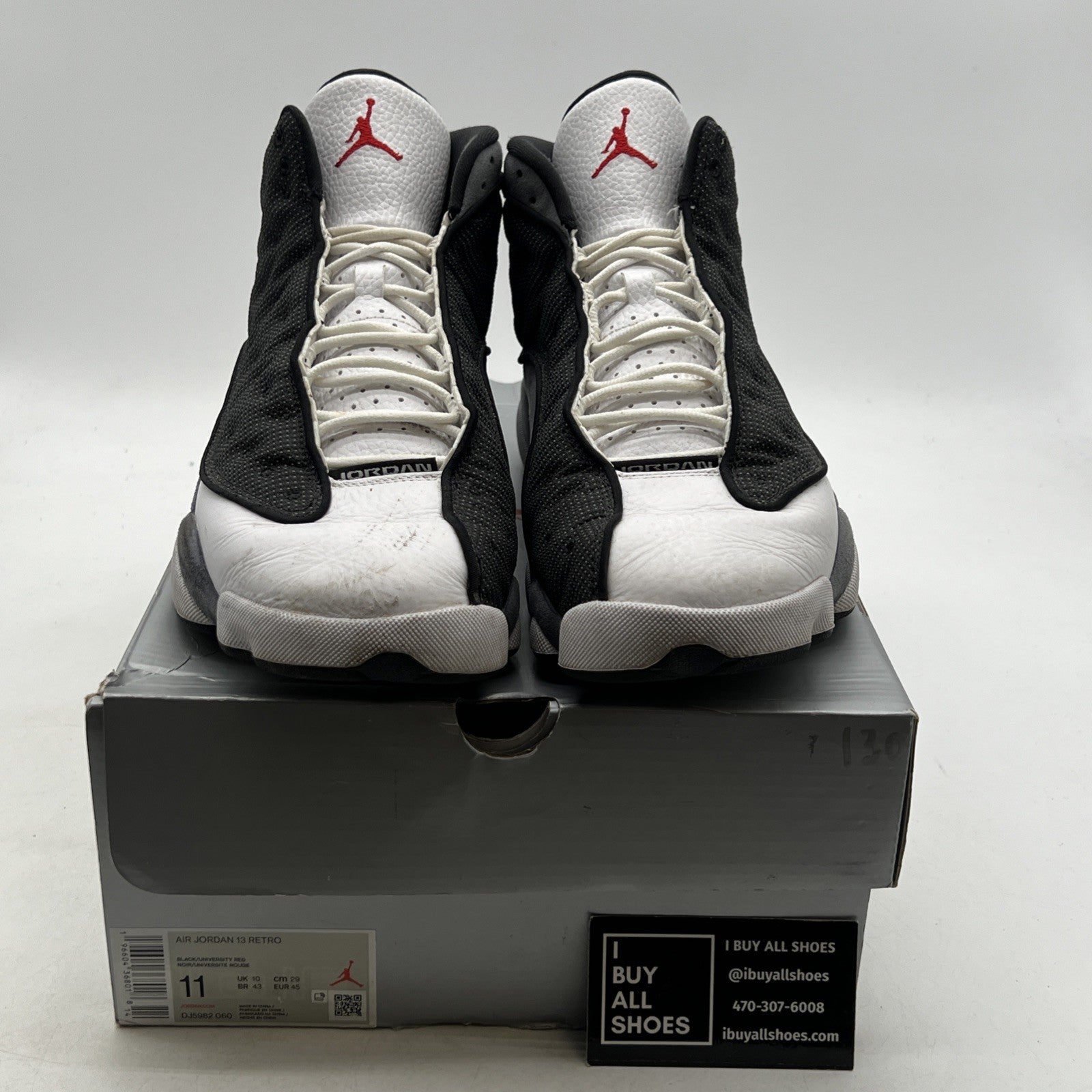 Size 11 - Air Jordan 13 Retro Black Flint DJ5082-060)