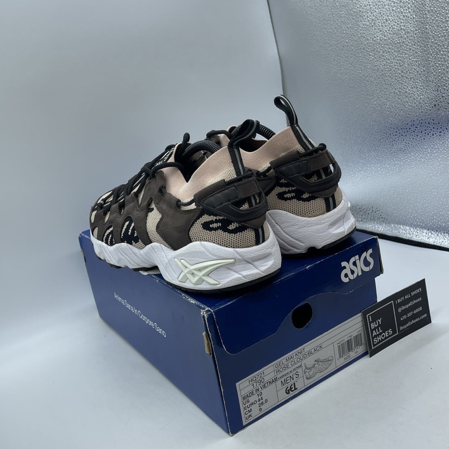 Size 10 - Patta x Asics Gel Mai Knit Rose Cloud (HQ721)