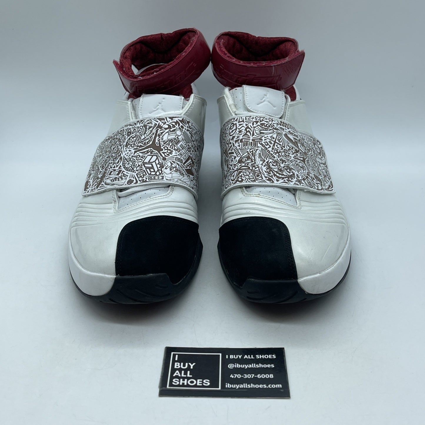Size 14 - Air Jordan 20 OG White Varsity Red (310455-161)