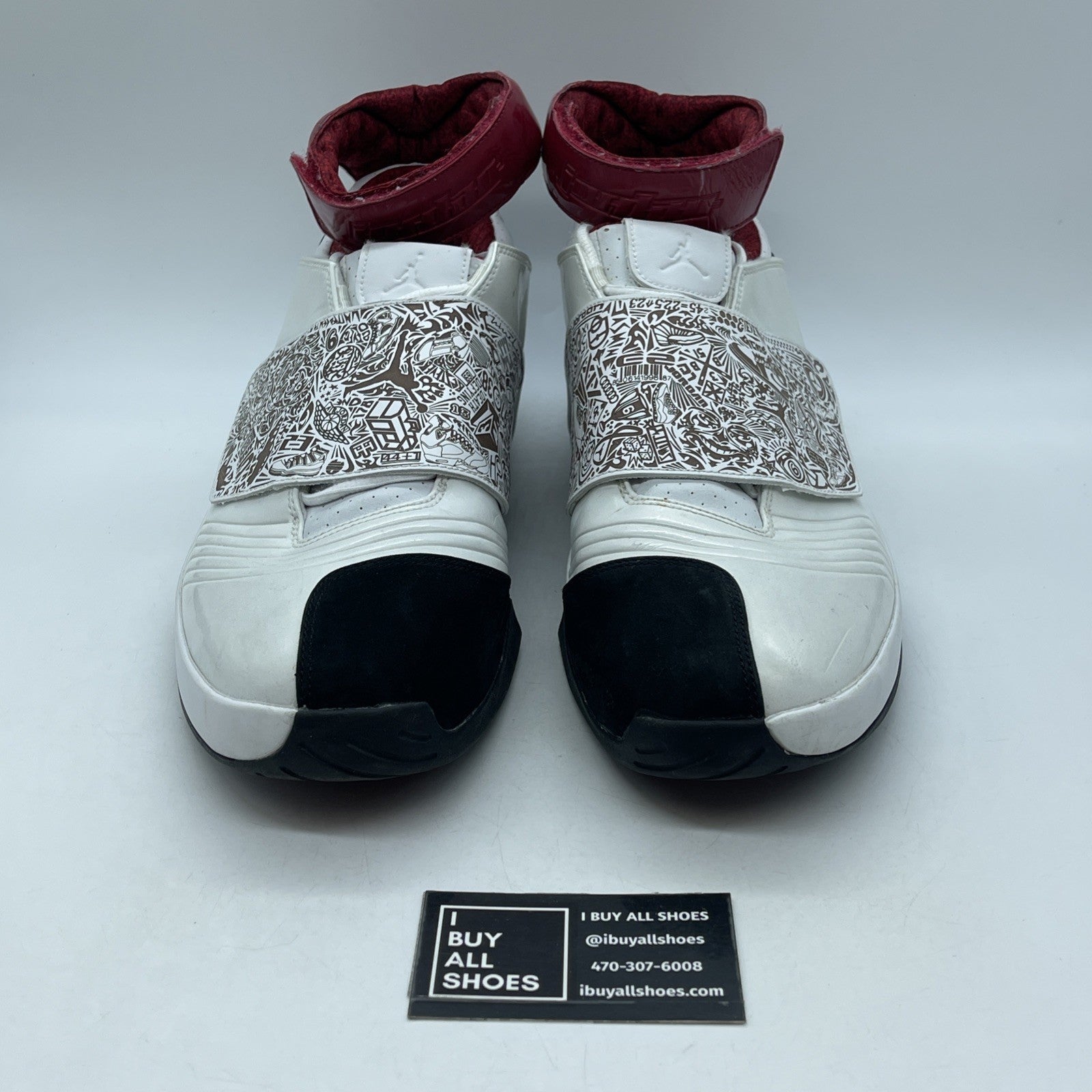 Size 14 - Air Jordan 20 OG White Varsity Red (310455-161)