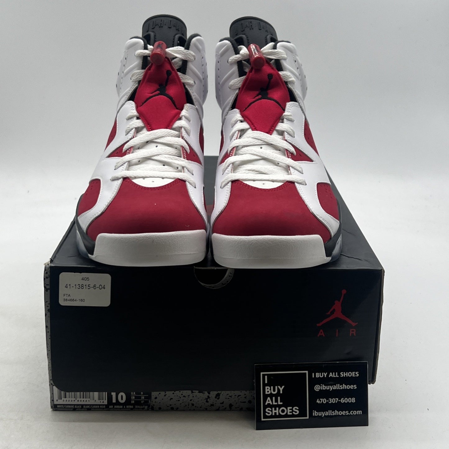 Size 10 - Air Jordan 6 Retro 2014 Carmine (384664-160)