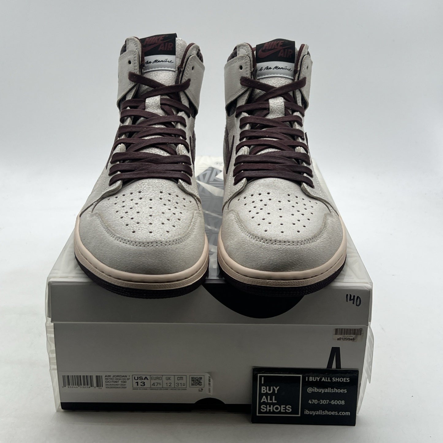Size 13 - Air Jordan 1 OG x A Ma Maniere High Airness (DO7097-100)