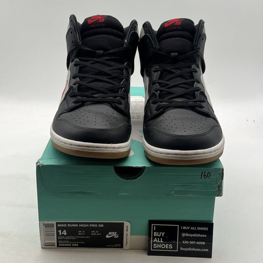 Size 14 - Nike Dunk Pro Sb High Black (305050-068)