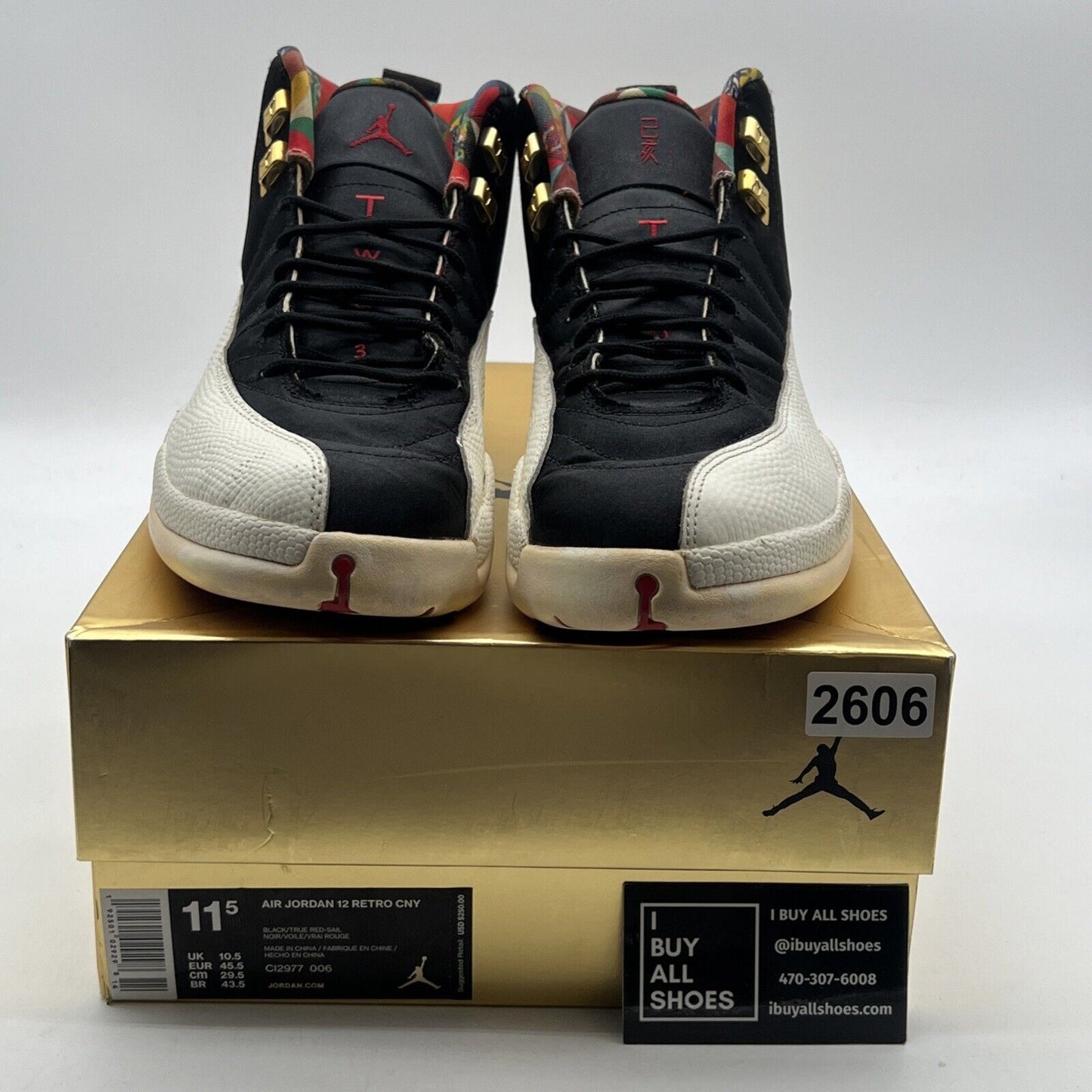 Size 11.5 - Air Jordan 12 Retro 2019 Chinese New Year (CI2977-006)
