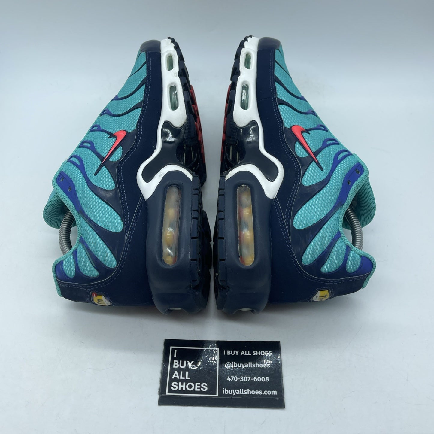 Size 9.5 - Nike Air Max Plus Discover Your Air Blue Pink Suede (AV7940-300)
