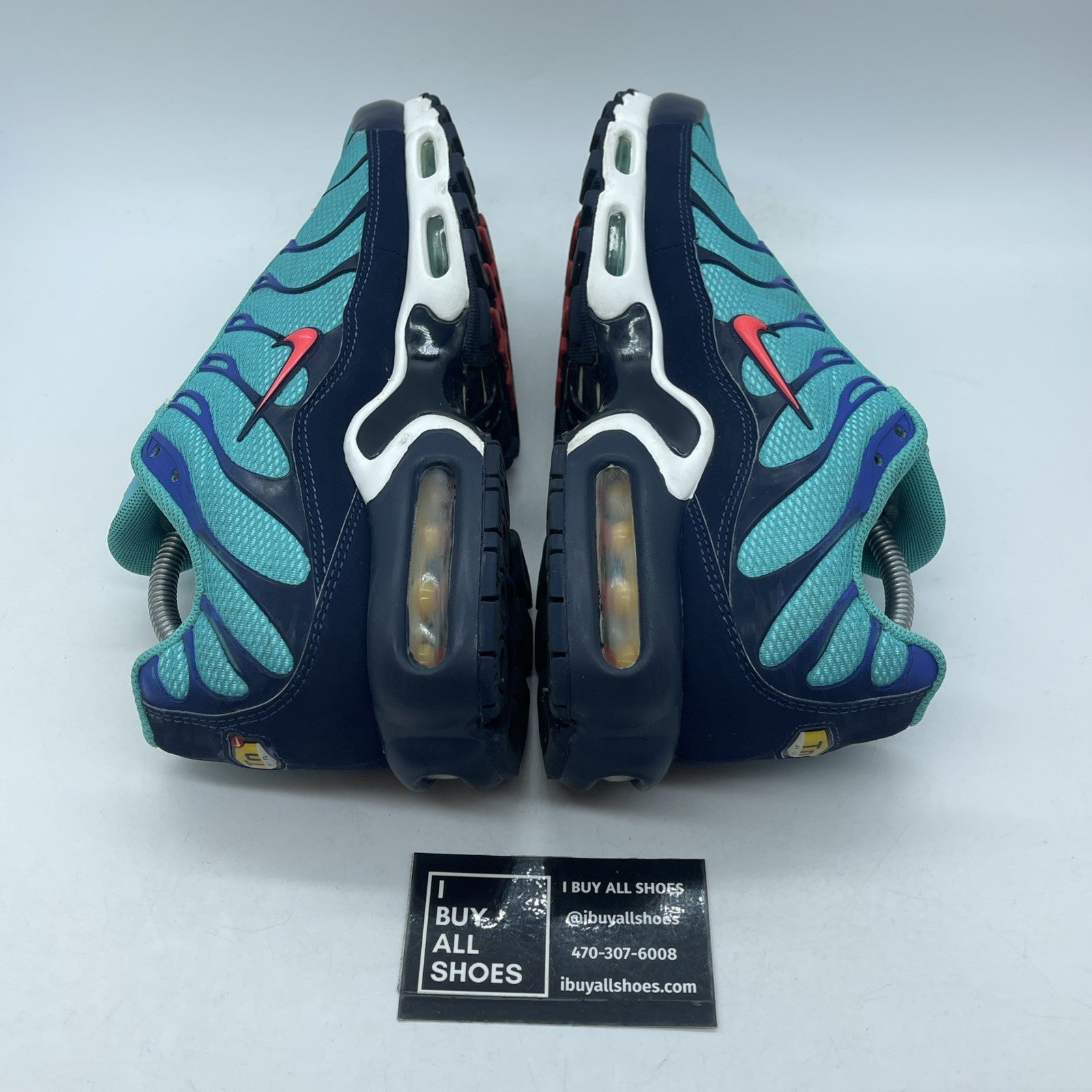Size 9.5 - Nike Air Max Plus Discover Your Air Blue Pink Suede (AV7940-300)