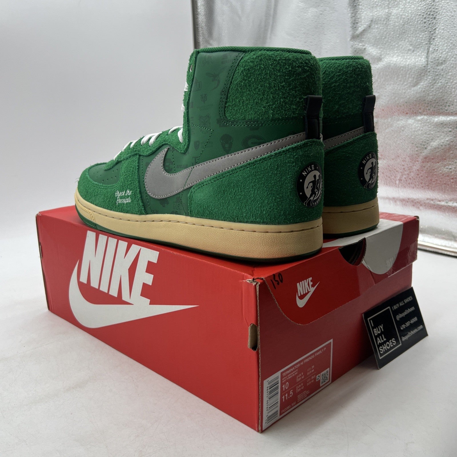 Size 10 - Nike Terminator Friends & Family High Yardrunners Pack (FV2085-300)