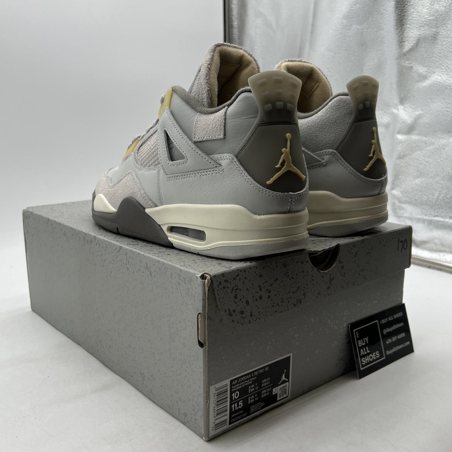 Size 10 - Air Jordan 4 Retro SE Low Craft (DV3742-021)