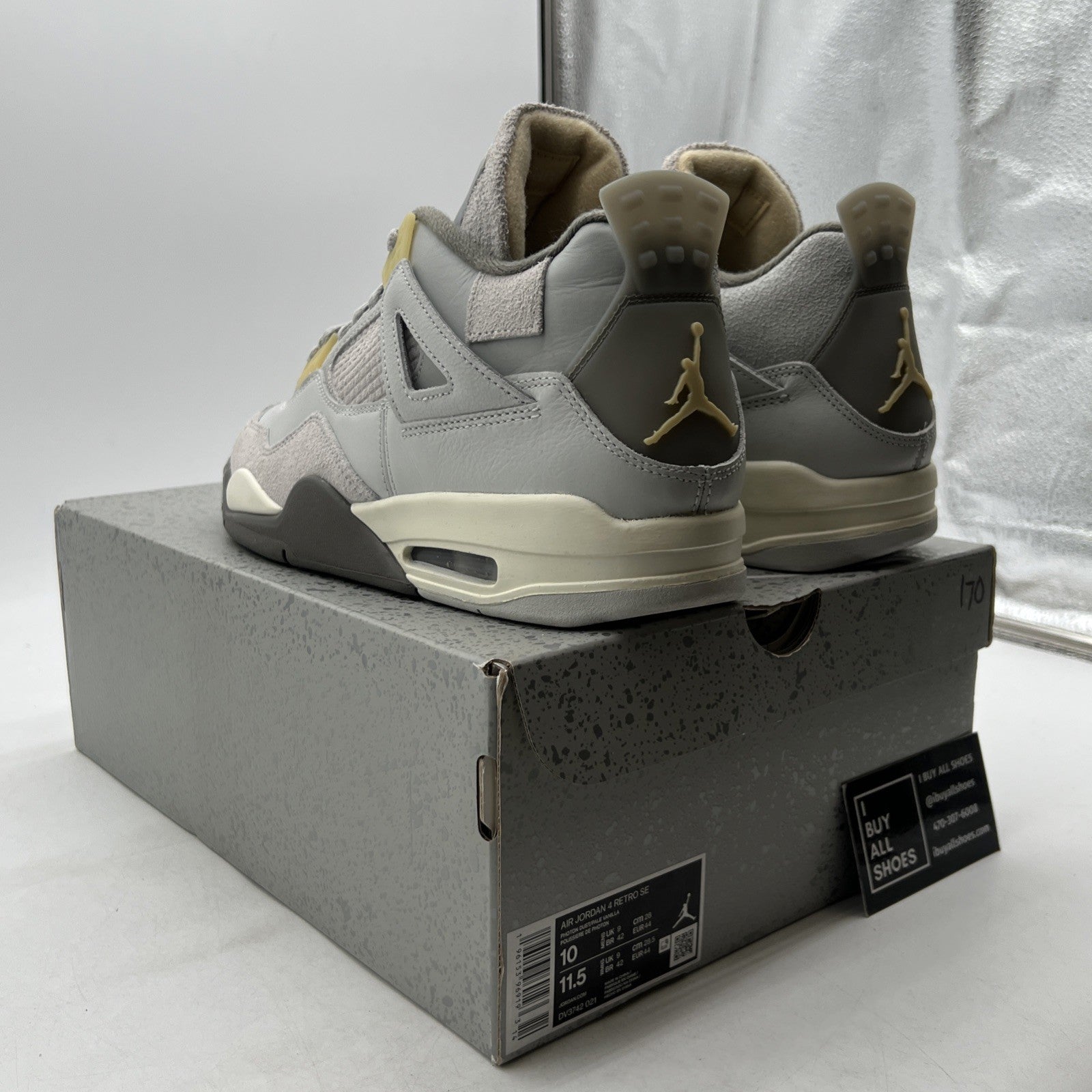 Size 10 - Air Jordan 4 Retro SE Low Craft (DV3742-021)