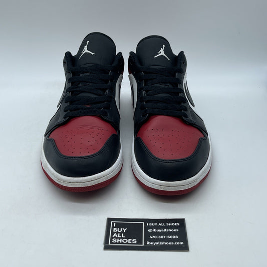 Size 11 - Air Jordan 1 Low Bred Toe (553558-612)