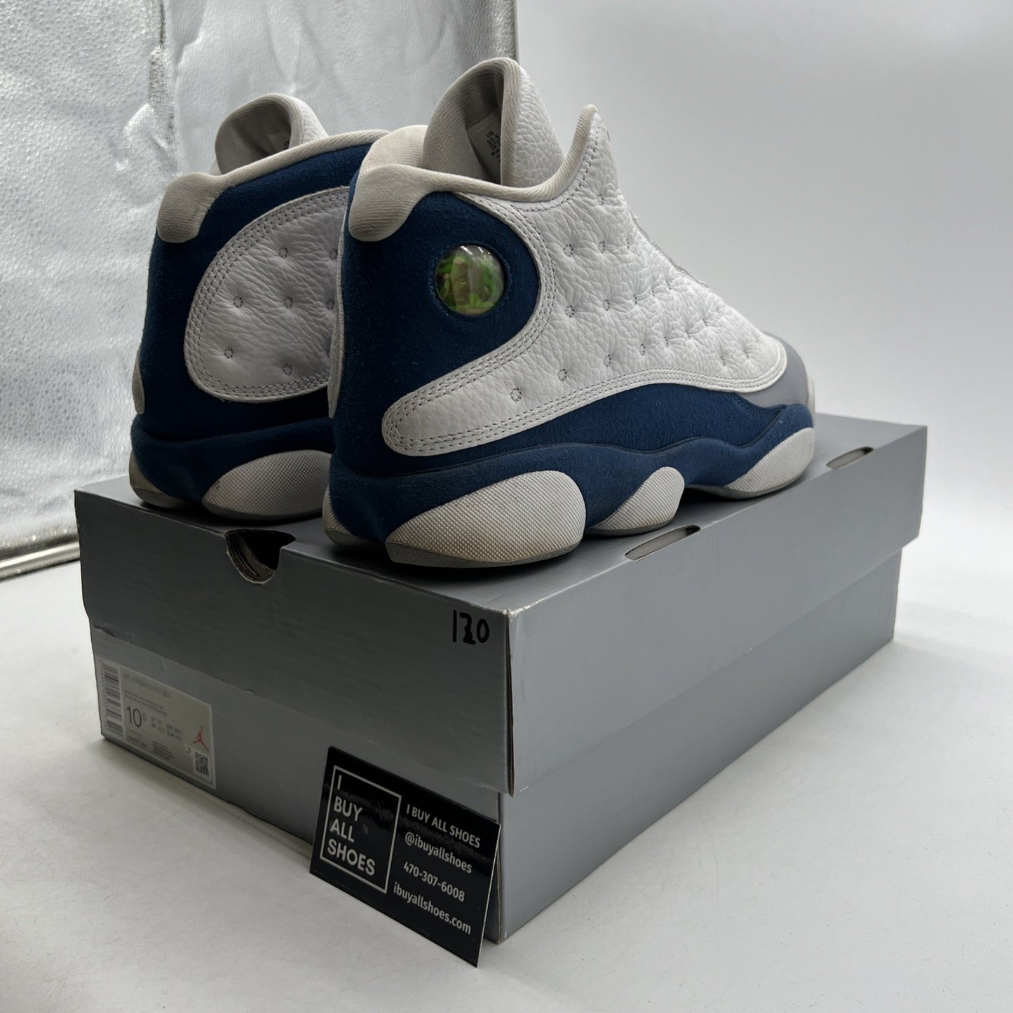 Size 10.5 - Air Jordan 13 Retro Mid French Blue (414571-164)