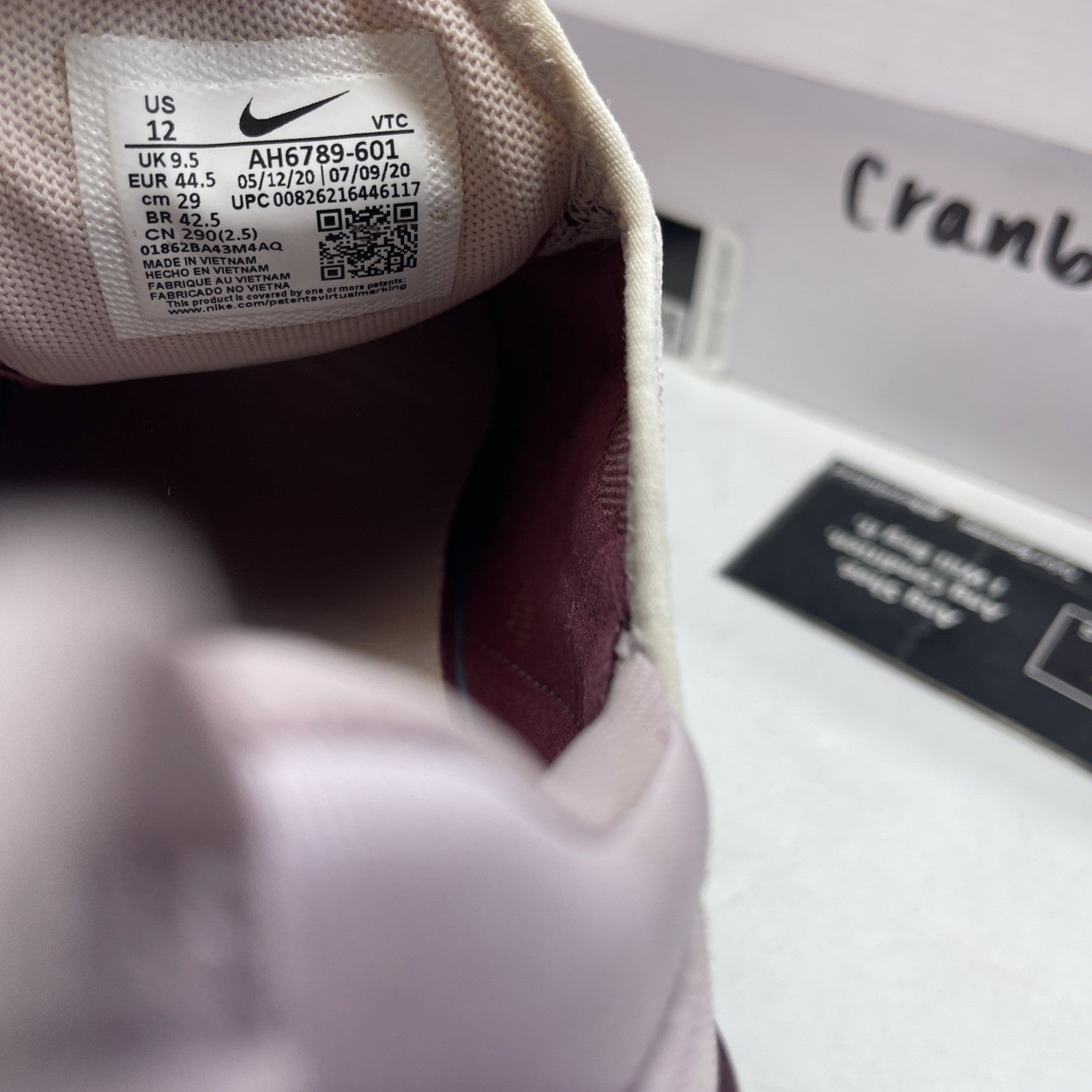 Size 12W - Nike Air Max 270 Barely Rose (AH6789-601)