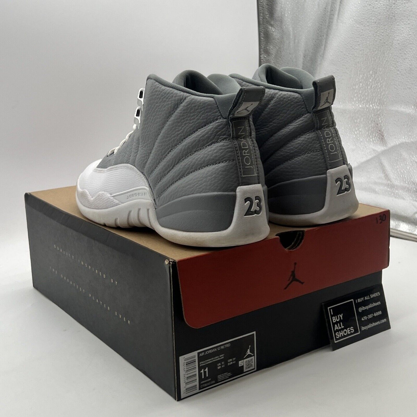 Size 11 - Air Jordan 12 Stealth 2022 (CT8013-015)