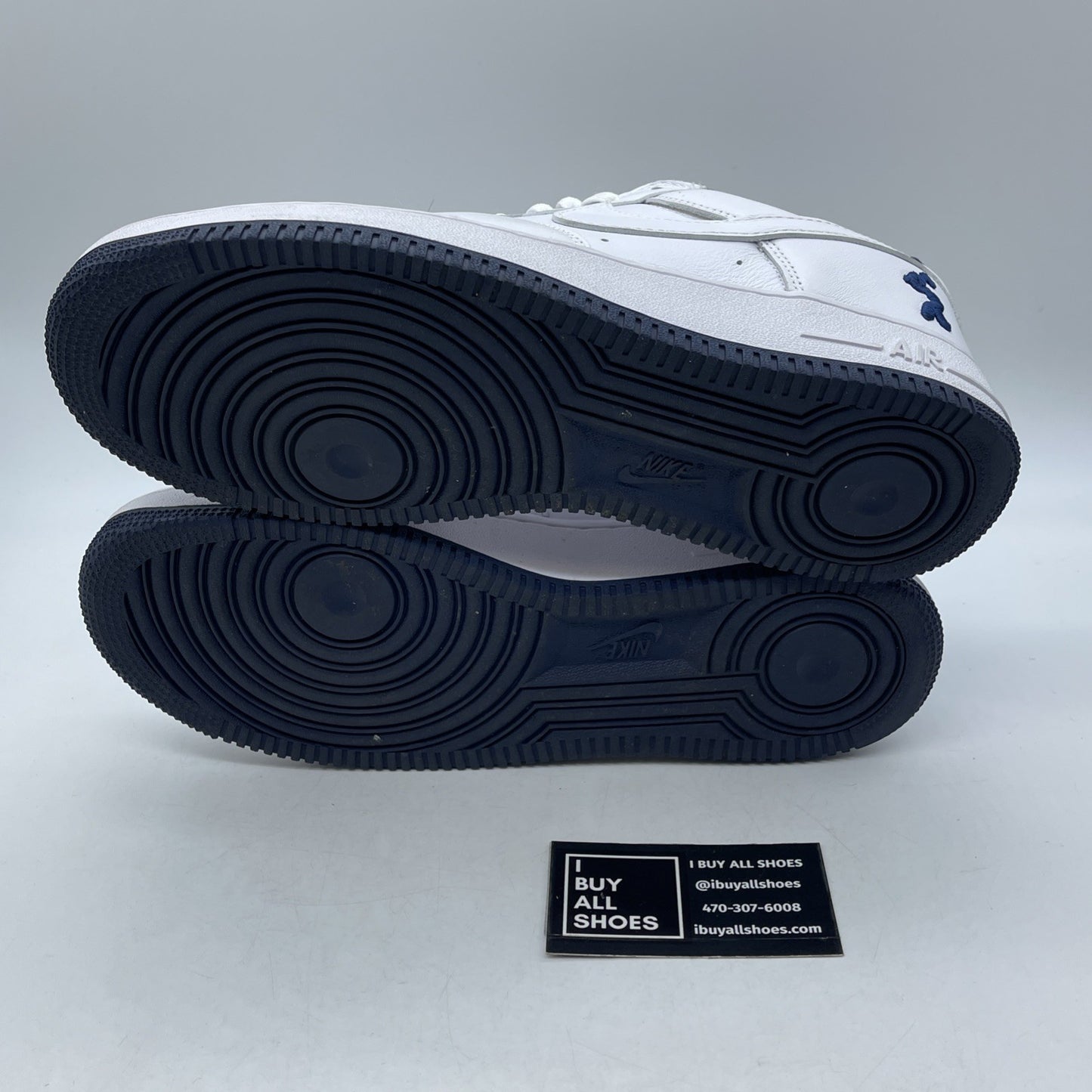 Size 10.5 - Nike Lil Yachty x Air Force 1 Low Concrete Boys Blue (IB5720-100)