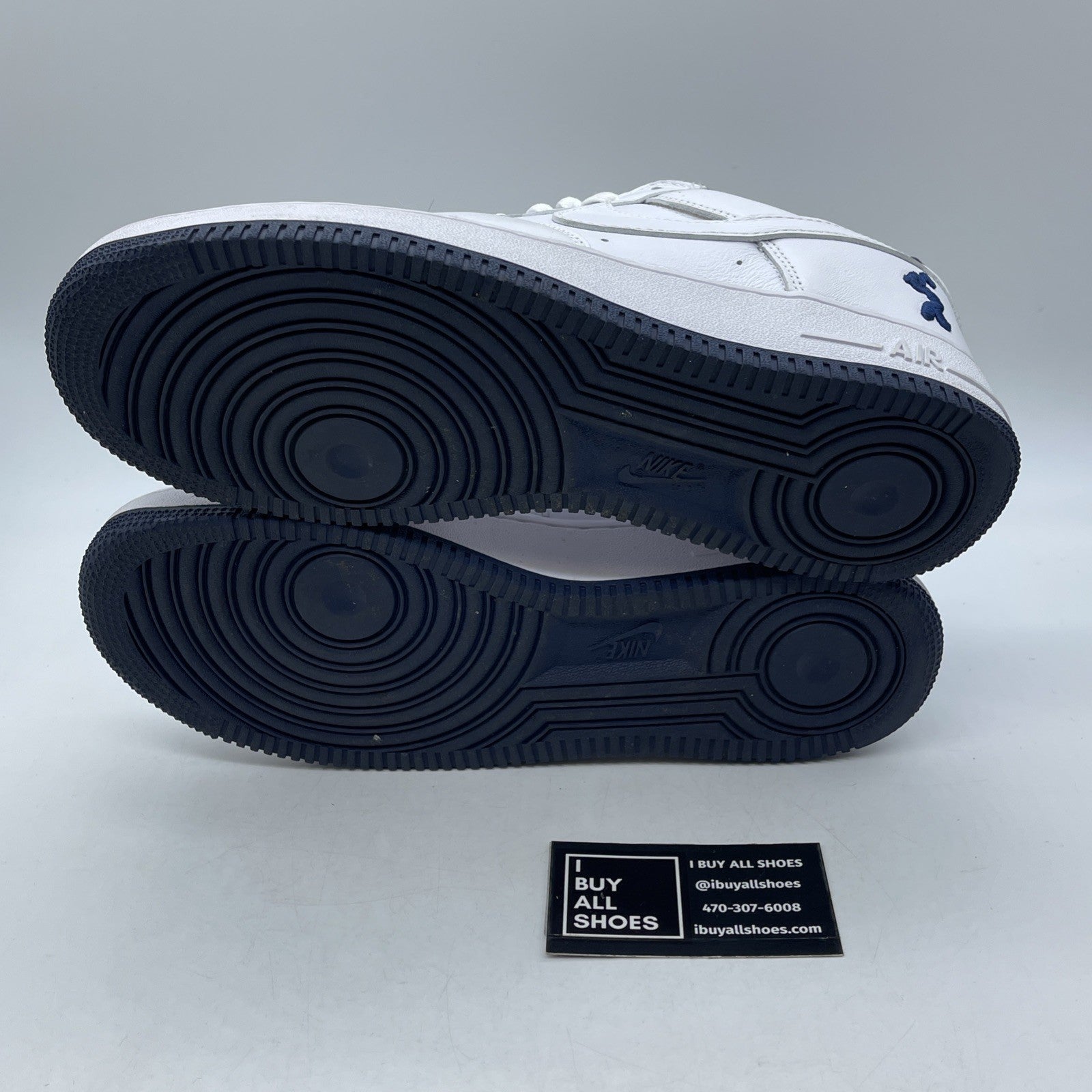 Size 10.5 - Nike Lil Yachty x Air Force 1 Low Concrete Boys Blue (IB5720-100)