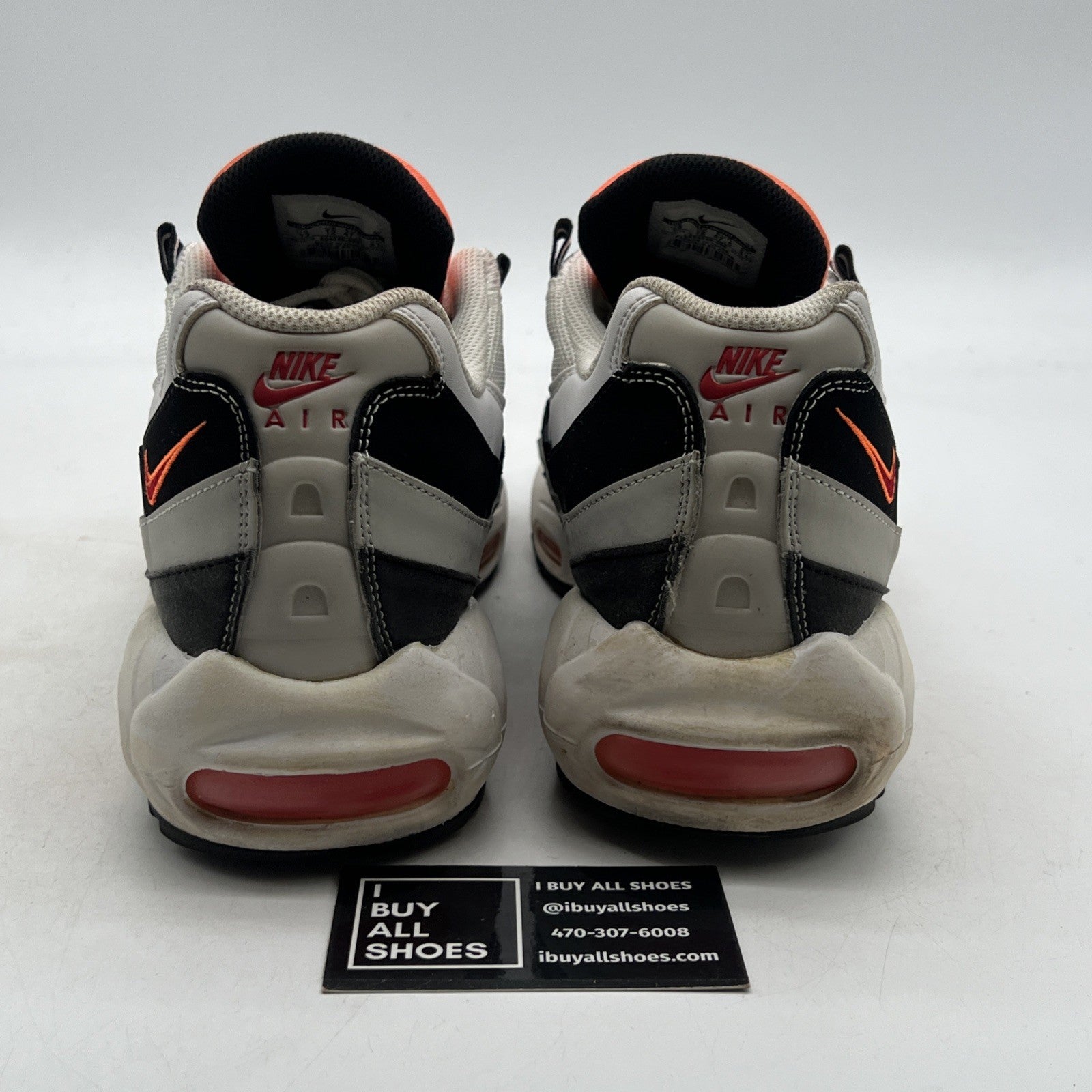 Size 13 - Nike Air Max 95 Grey Hyper Crimson (609048-086)