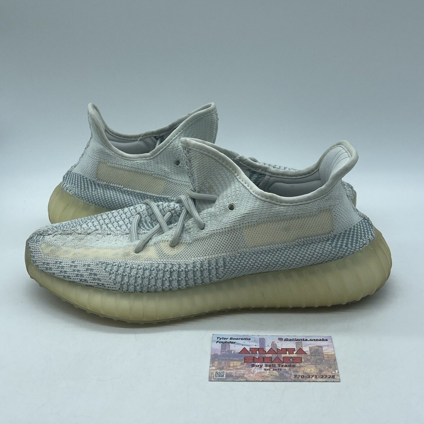 Size 10 - adidas Yeezy Boost 350 V2 Cloud White Non-Reflective Suede (FW3043)