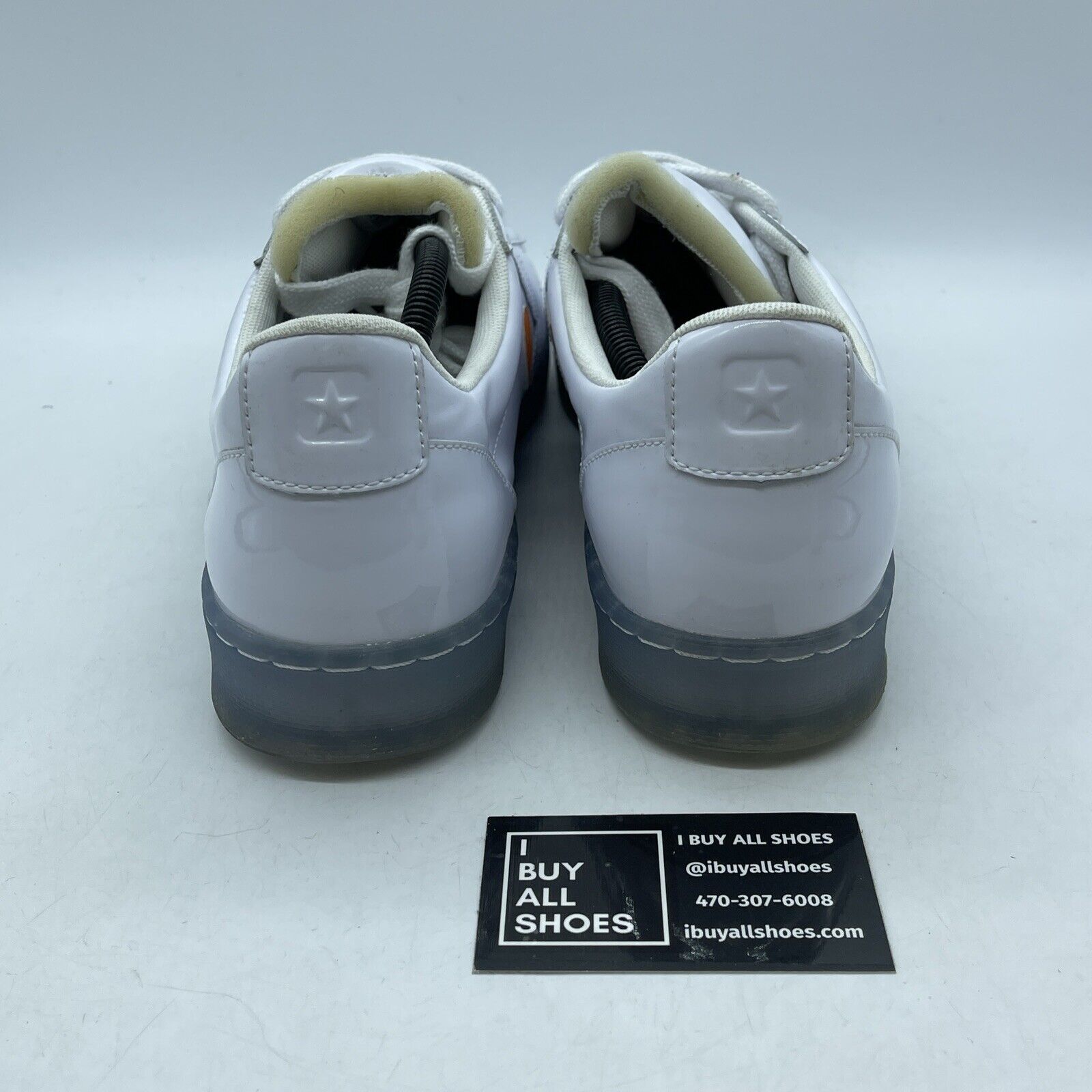 Size 13 - Converse Pro Leather Ox Rokit Low Top White (AH8145-002)