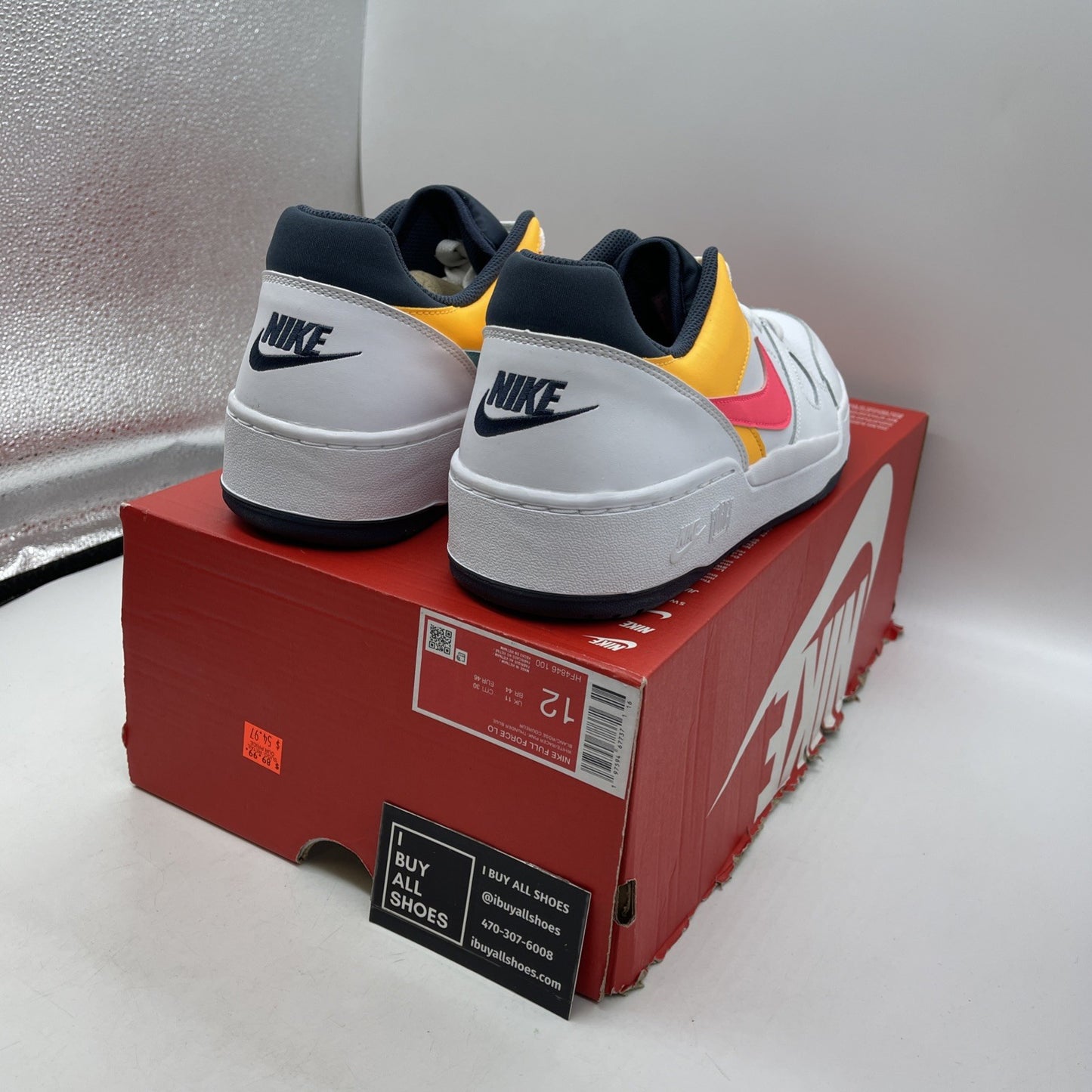 Size 12 - Nike Full Force Low 90's Neon Pack (HF4846-100)